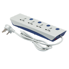 Havells Royalstar 10A 4+4 Surge & Spike Guard, AHNKXXB104