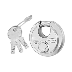 SmartShophar 90mm Ultra Key 10 Lever Heavy Shutter Lock, 65210-SKSL-90