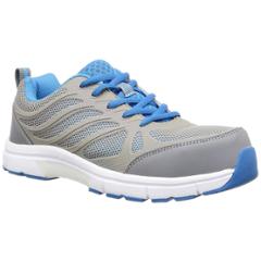 Honeywell SHST00201 S1 Grey & Blue Light Weight Sporty Safety Shoes, Size: 5