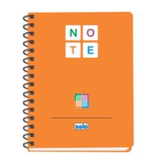 Solo Assorted Note Book, NB578, Size: B5 (Pack of 4)