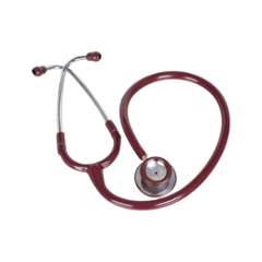 Vkare Classic Burgundy Deluxe Stethoscope, VKB0004