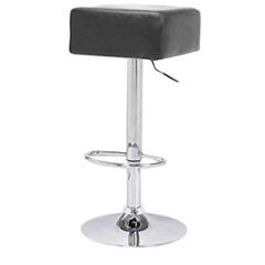 Divano Modular Leatherette Black Adjustable Bar Stool, DMB15