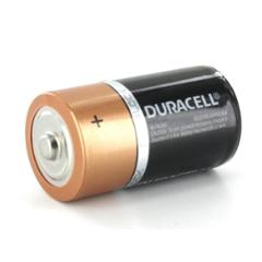 Duracell C Type 1.5V Alkaline Battery, MN1400 (Pack of 2)