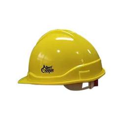 Allen Cooper Yellow Ratchet Safety Helmet