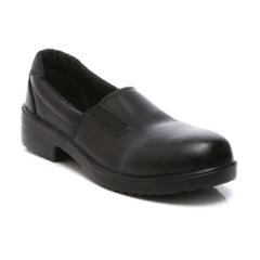 Agarson LDS-05 Steel Toe Black Safety Shoes, Size: 3