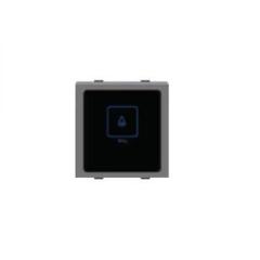 Polycab Levana 2 Module Magnesium Grey IR Touch Screen Bell Switch, SLV1400902