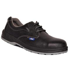Allen Cooper AC 1143 Antistatic Black Safety Shoes, Size: 5