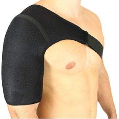 Witzion Right Shoulder Support Black Shoulder Brace, WI-1-BLACK-RIGHT