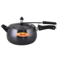 Quba 3 Litre Black Contura Hard Anodized Induction Base Pressure Cooker
