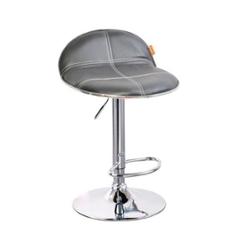 Divano Modular Leatherette Black Adjustable Bar Stool, DMB10