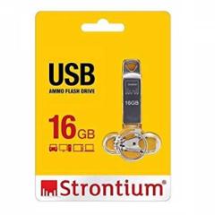 Strontium SR16GSLAMMO 16GB Silver Pendrive