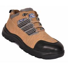 Allen Cooper AC 9005 Antistatic Steel Toe Brown Safety Shoes, Size: 6