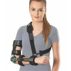 Tynor ROM Black Left Elbow Brace, Size: Universal