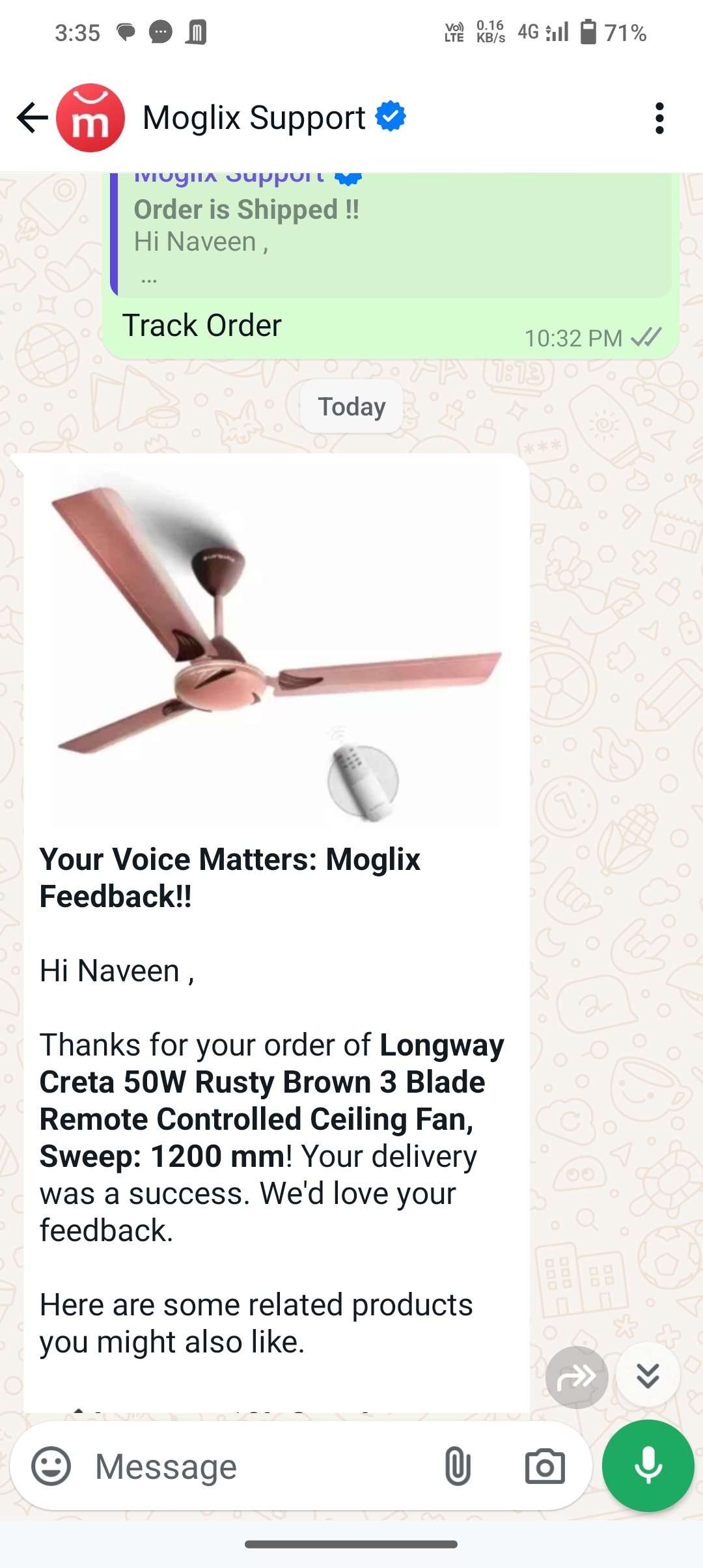 Customer Review Image