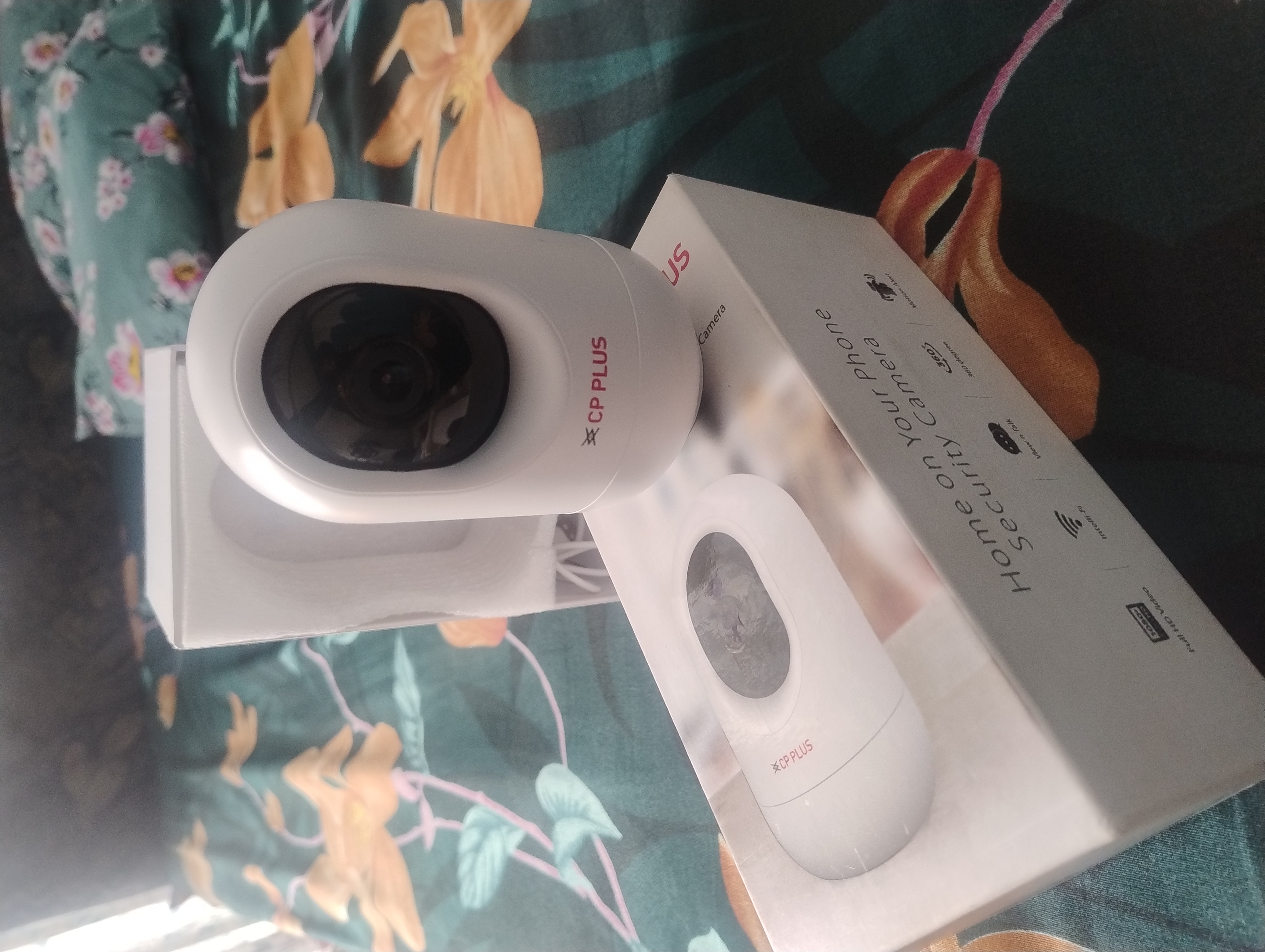 Buy CP PLUS CP-E34A 3MP Wi-Fi 360 deg Pan & Tilt Camera with Night Vision,  2-Way Talk & Motion Detection Online At Best Price On Moglix