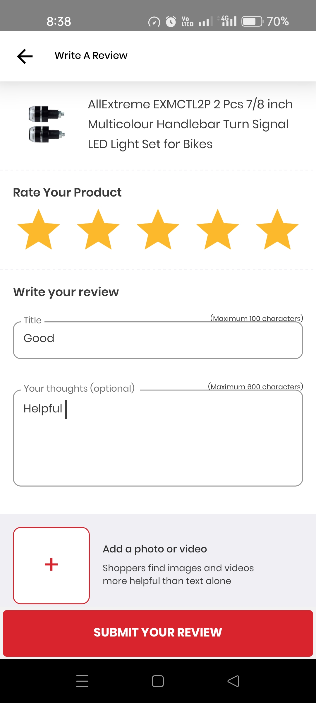 Customer Review Image